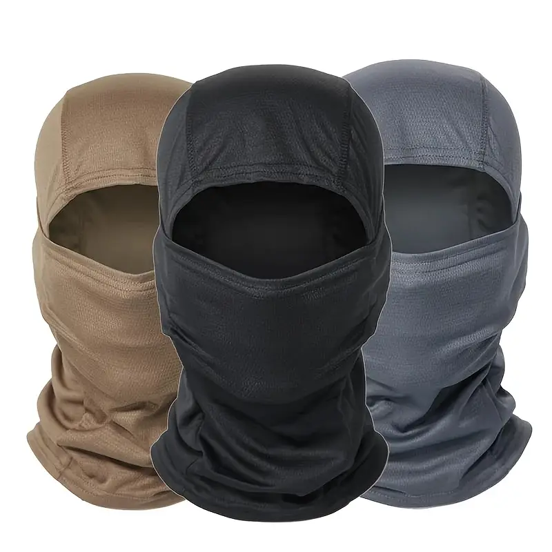 Wool Balaclava Knit - Тактическая ветрозащитная балаклава для езды на
