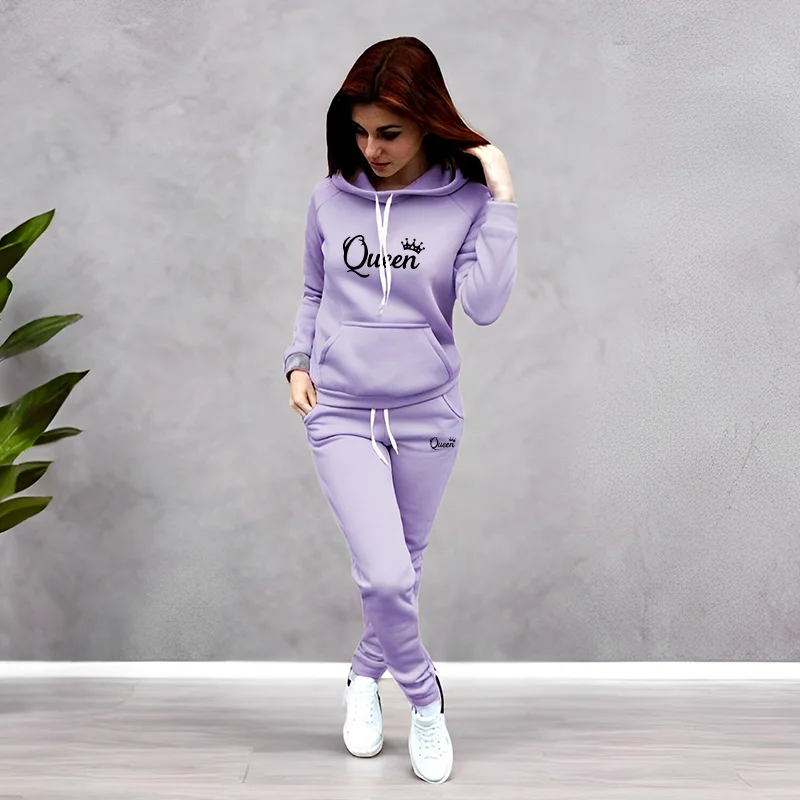 Winter Clothing Pants - Женский спортивный костюм с принтом 