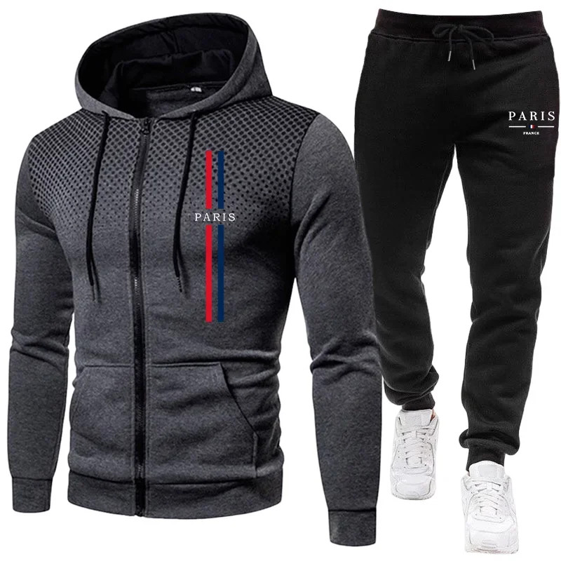 Winter Clothing Pants - Мужской спортивный костюм: куртка на молнии