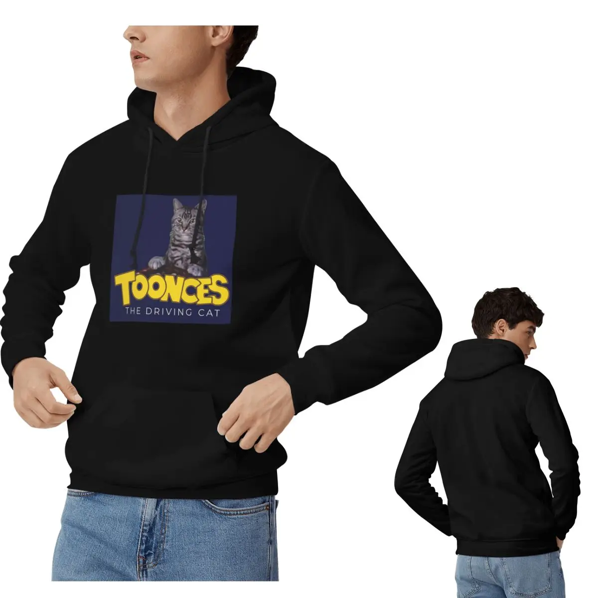 Winter Clothing Drive - Toonces The Driving Cat толстовки для