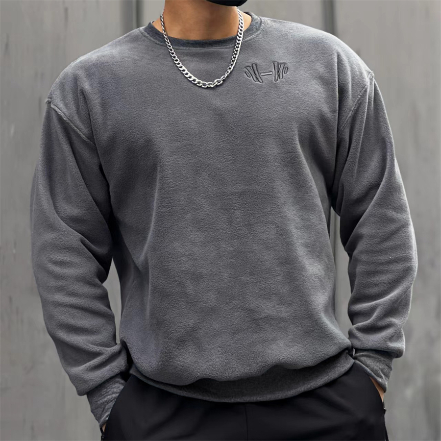 Quality Winter Clothing Brand - Мужская зимняя спортивная хлопковая толстовка с