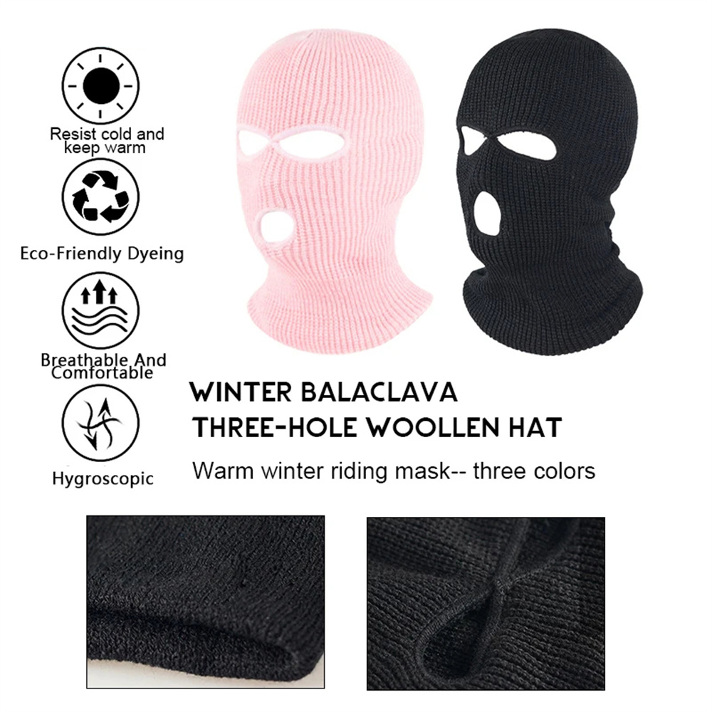 Зимняя Маска для верховой езды – обзор и цена Wool Balaclava Knit